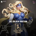 The Golden Ignition - Blaze Operative Solar Runner Blonde Blazer Resin Figure 16K