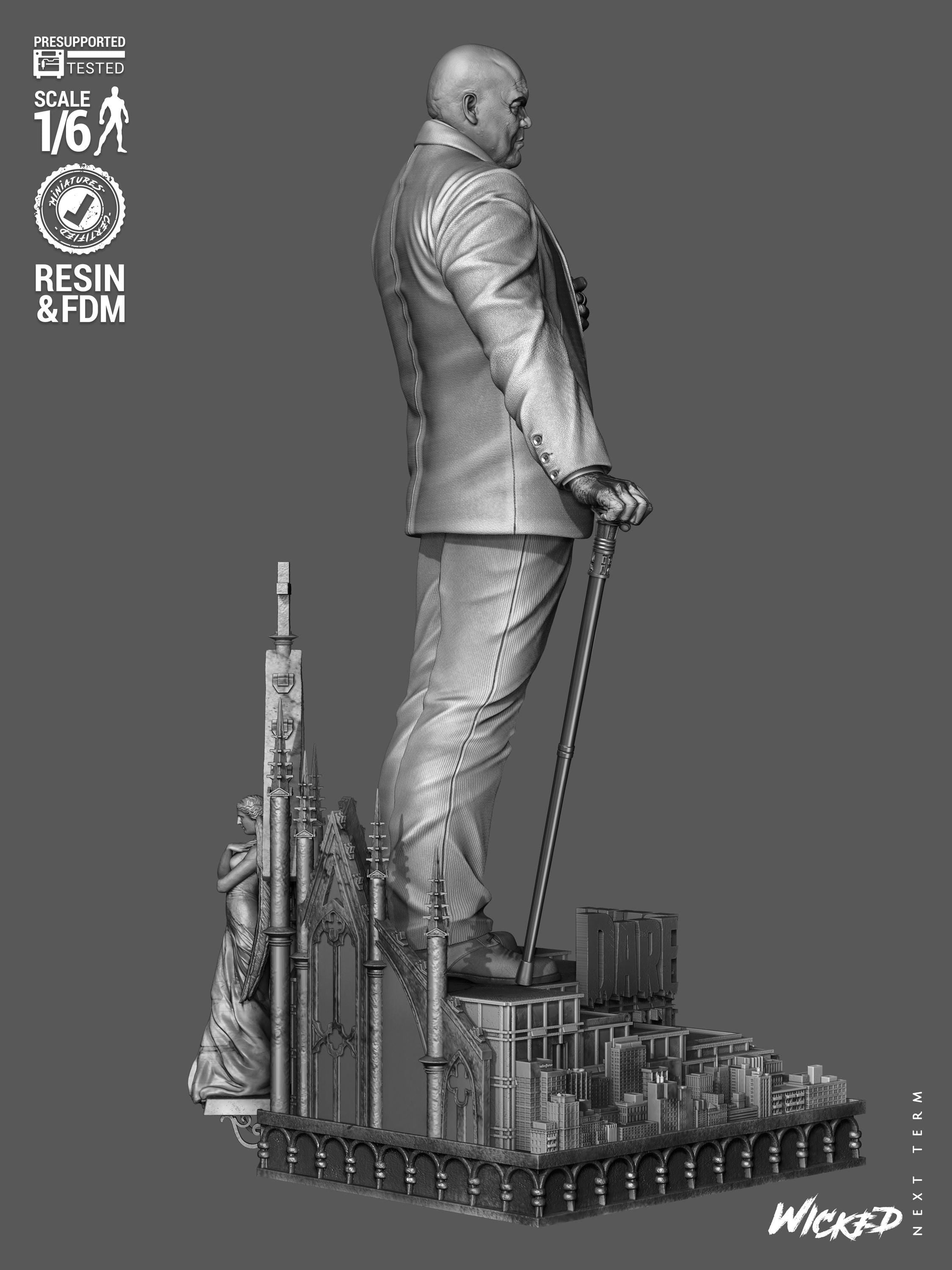 Underworld President - Crime Lord Mafia Mastermind Kingpin Resin Figure 16K