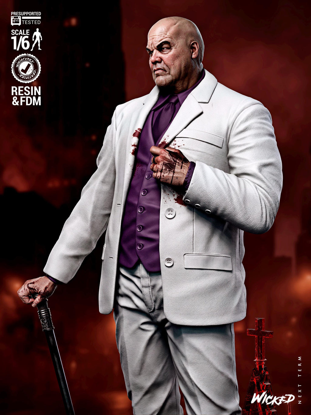 Underworld President - Crime Lord Mafia Mastermind Kingpin Resin Figure 16K