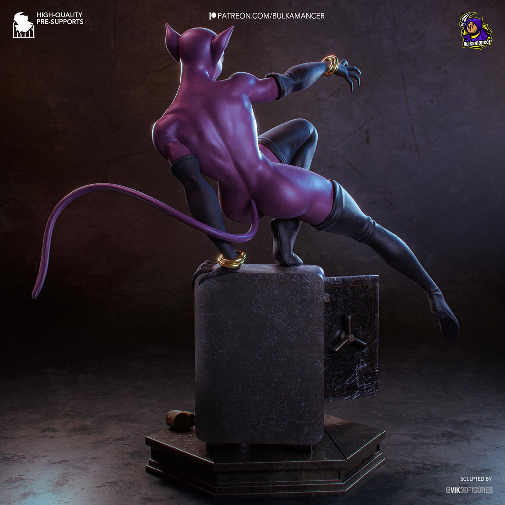 Midnight Thief - Master Thief Burglar Anti-Hero Catwoman Resin Figure 16K