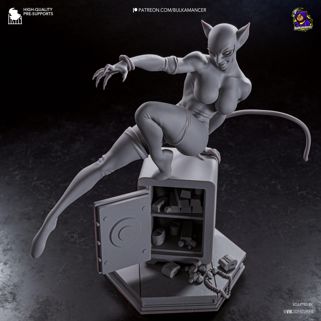 Midnight Thief - Master Thief Burglar Anti-Hero Catwoman Resin Figure 16K