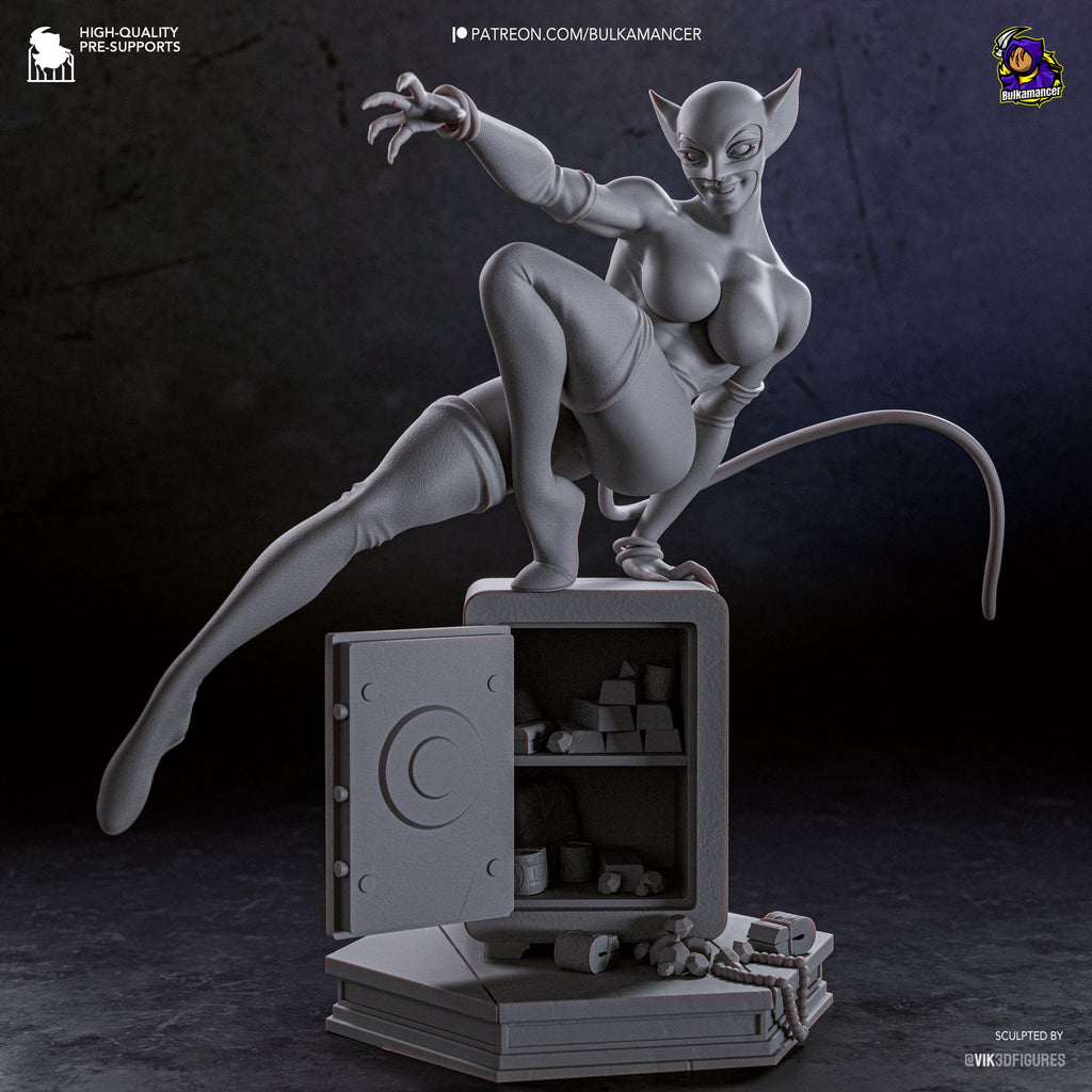 Midnight Thief - Master Thief Burglar Anti-Hero Catwoman Resin Figure 16K