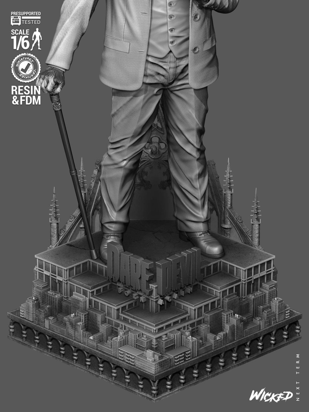 Underworld President - Crime Lord Mafia Mastermind Kingpin Resin Figure 16K