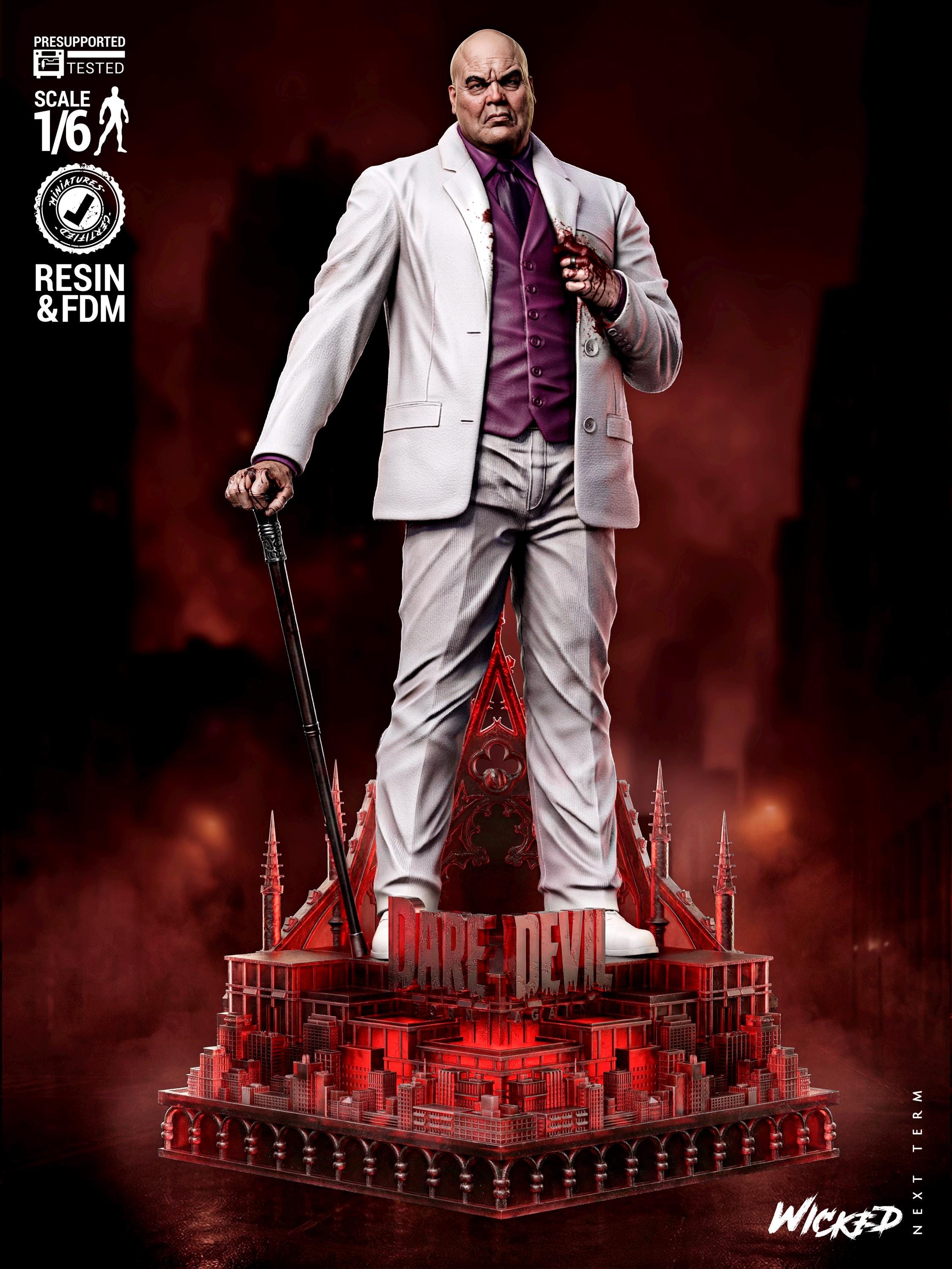 Underworld President - Crime Lord Mafia Mastermind Kingpin Resin Figure 16K