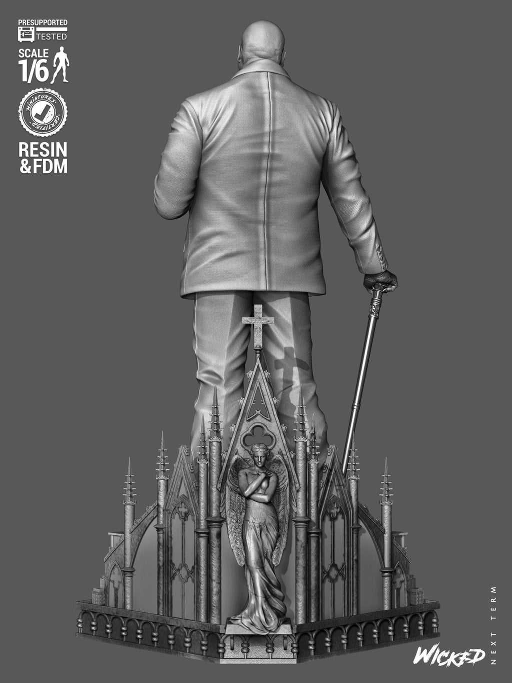 Underworld President - Crime Lord Mafia Mastermind Kingpin Resin Figure 16K
