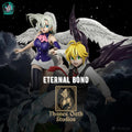 Eternal Bond - God & Goddess Anime Couple Meliodas and Elizabeth Resin Figure 16K