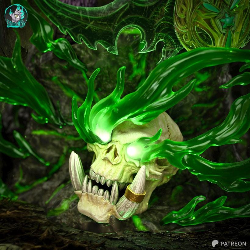 Anti-Magic Prodigy - Magical Shōnen Arcane Warfare High Fantasy Anime Asta Resin Figure 16K