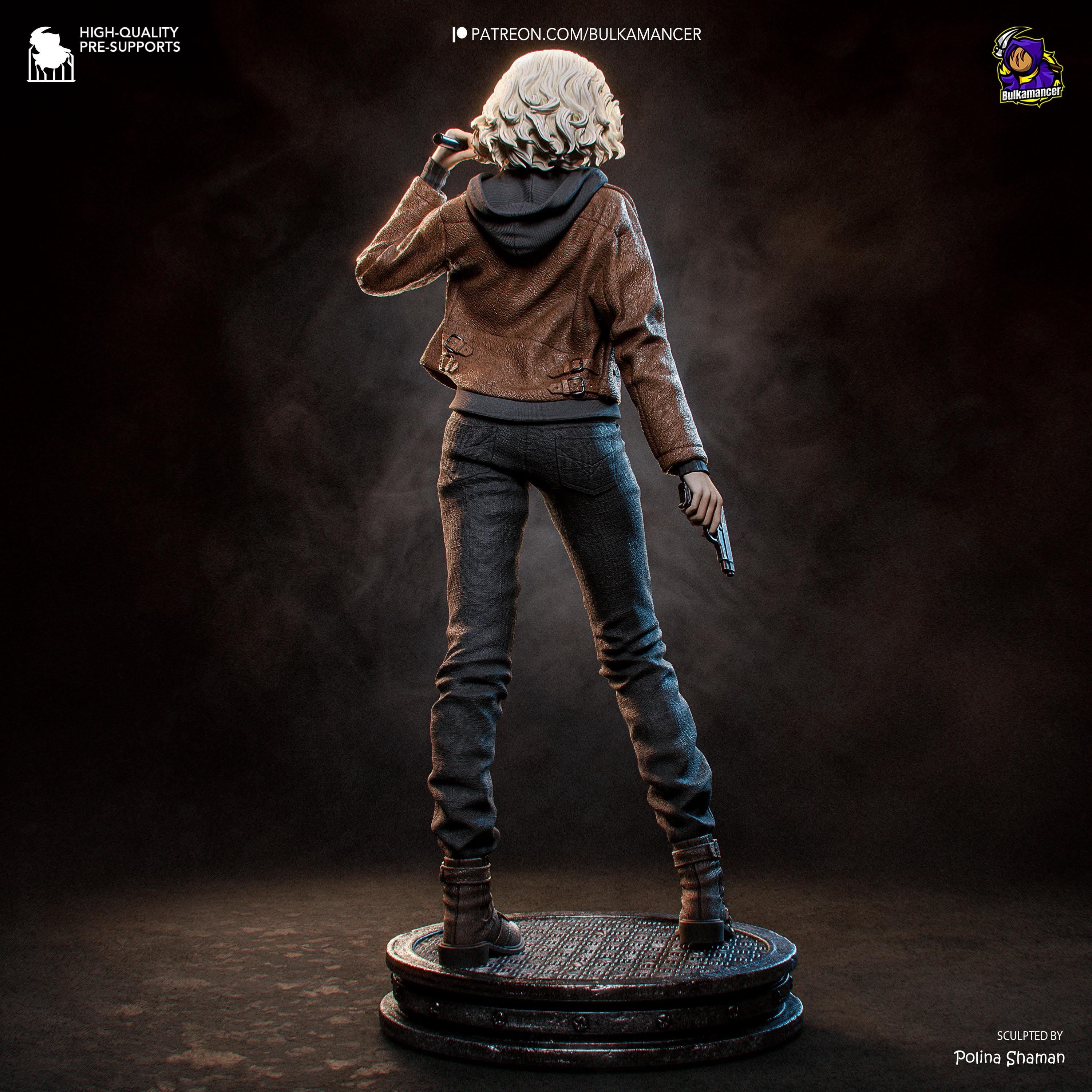 The Last Witness - Horror Character Survivor Grace Ashcroft Resin Figure 16K