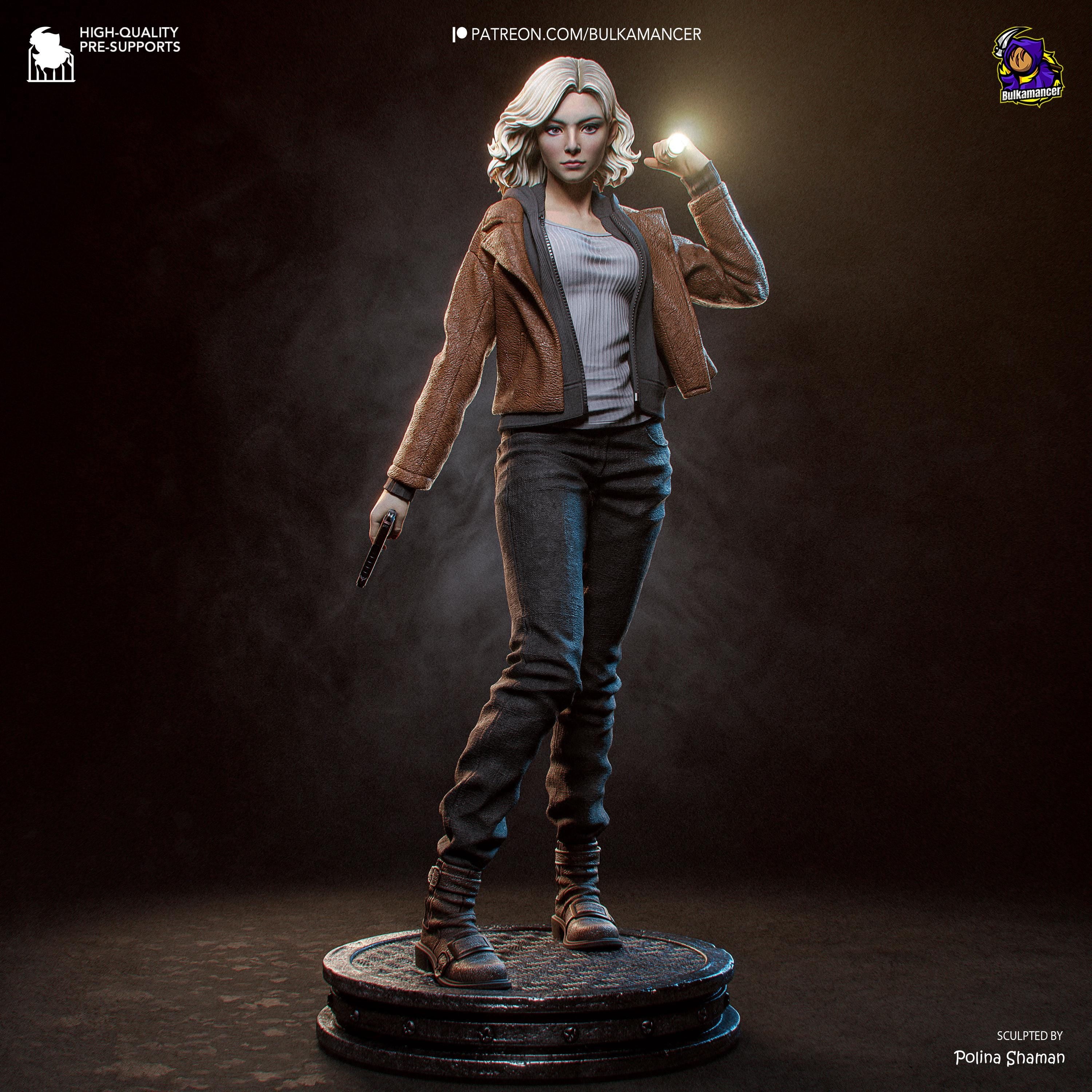 The Last Witness - Horror Character Survivor Grace Ashcroft Resin Figure 16K