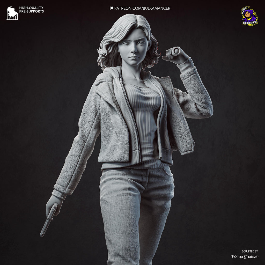 The Last Witness - Horror Character Survivor Grace Ashcroft Resin Figure 16K