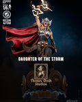 Daughter Of The Storm - Goddess Of Thunder Norse Superhero Thor Resin Figure 16K