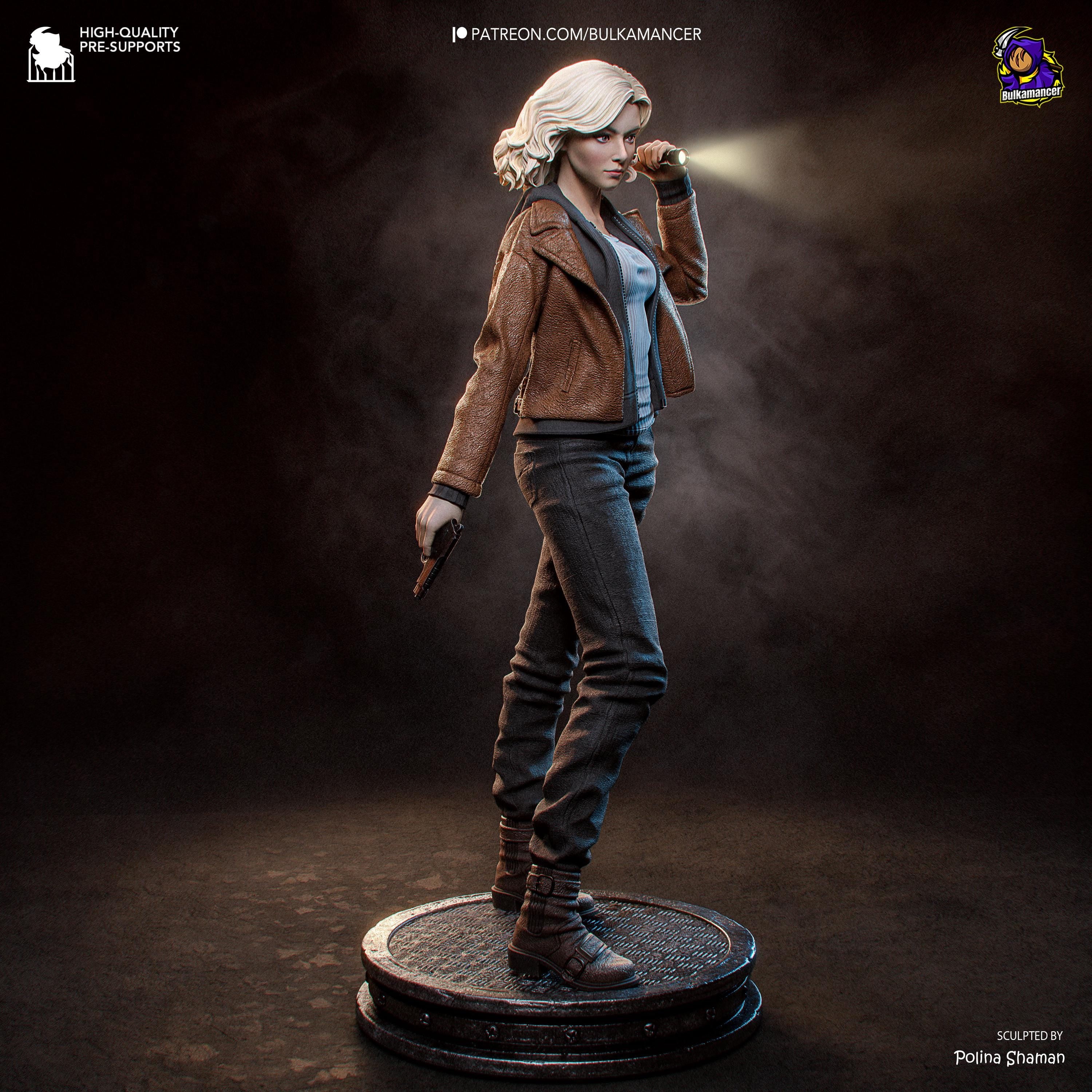 The Last Witness - Horror Character Survivor Grace Ashcroft Resin Figure 16K