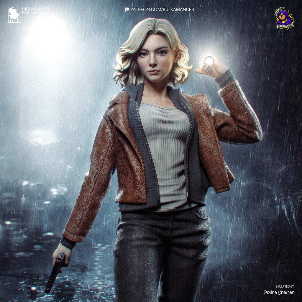 The Last Witness - Horror Character Survivor Grace Ashcroft Resin Figure 16K