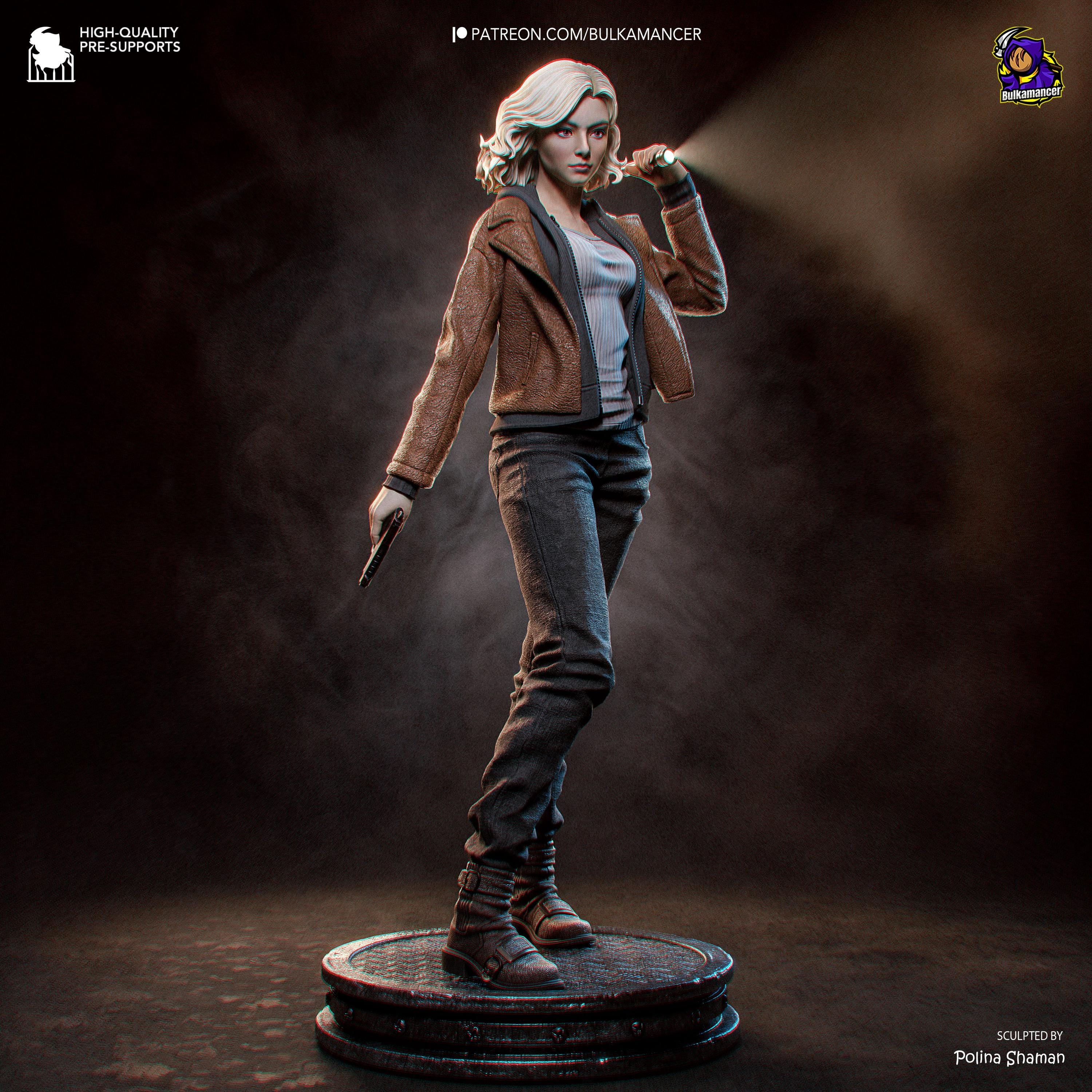The Last Witness - Horror Character Survivor Grace Ashcroft Resin Figure 16K