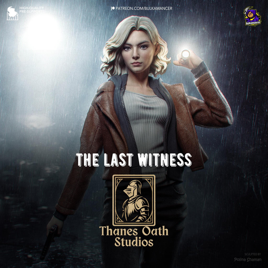 The Last Witness - Horror Character Survivor Grace Ashcroft Resin Figure 16K