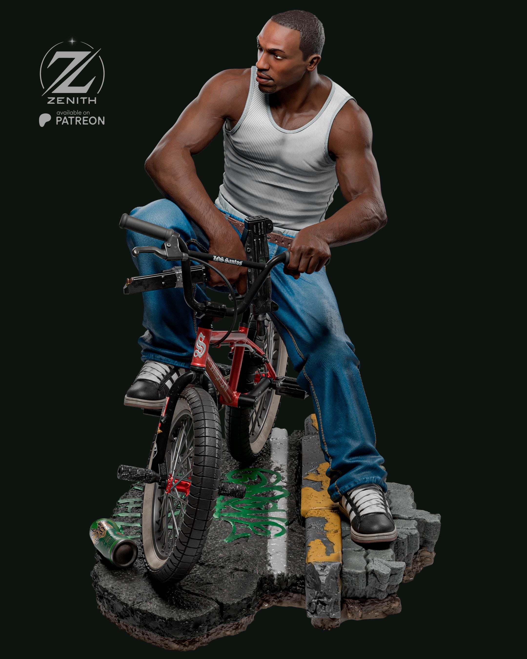 Green Street OG - Gangster Street Urban Character CJ Resin Figure 16K