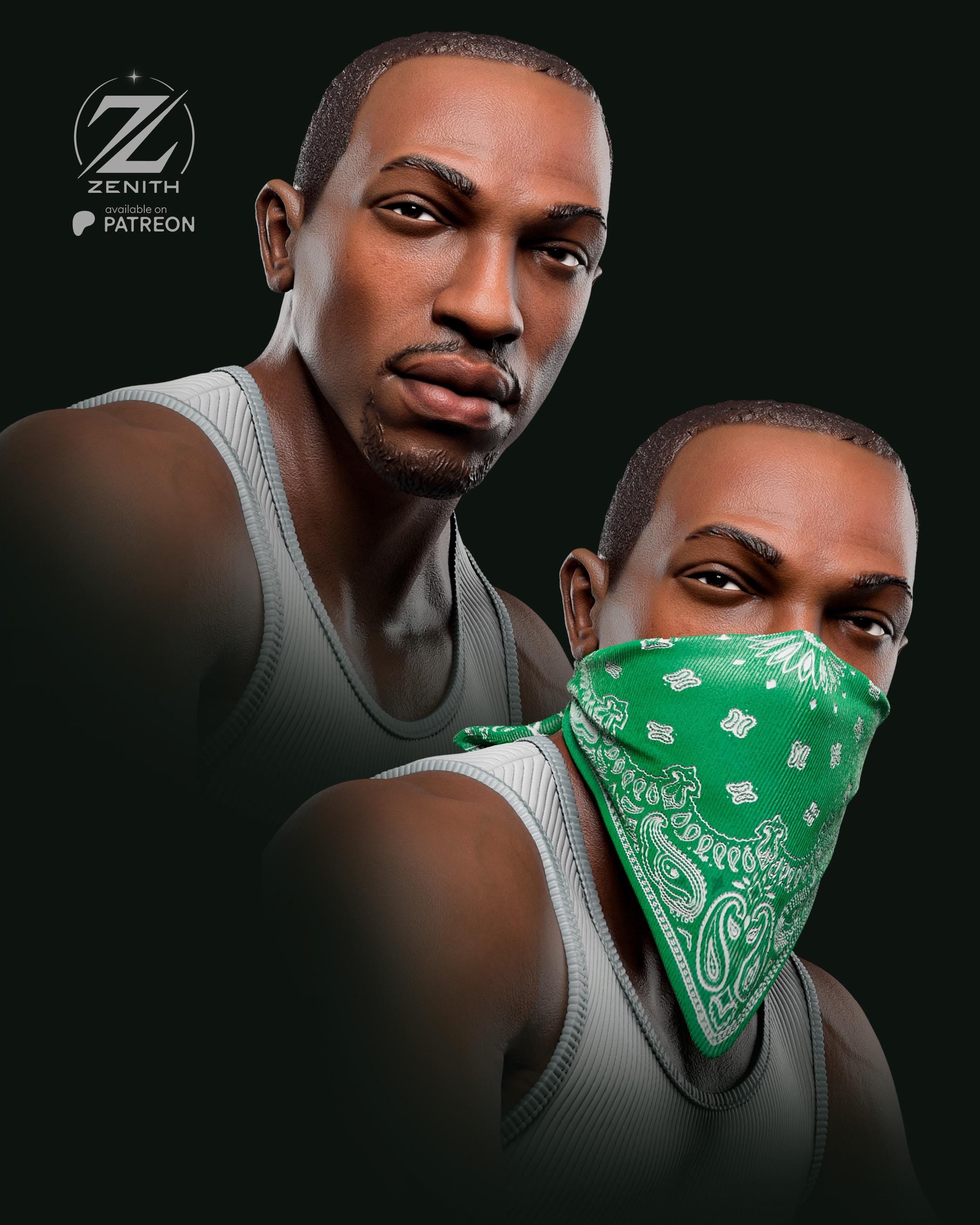 Green Street OG - Gangster Street Urban Character CJ Resin Figure 16K
