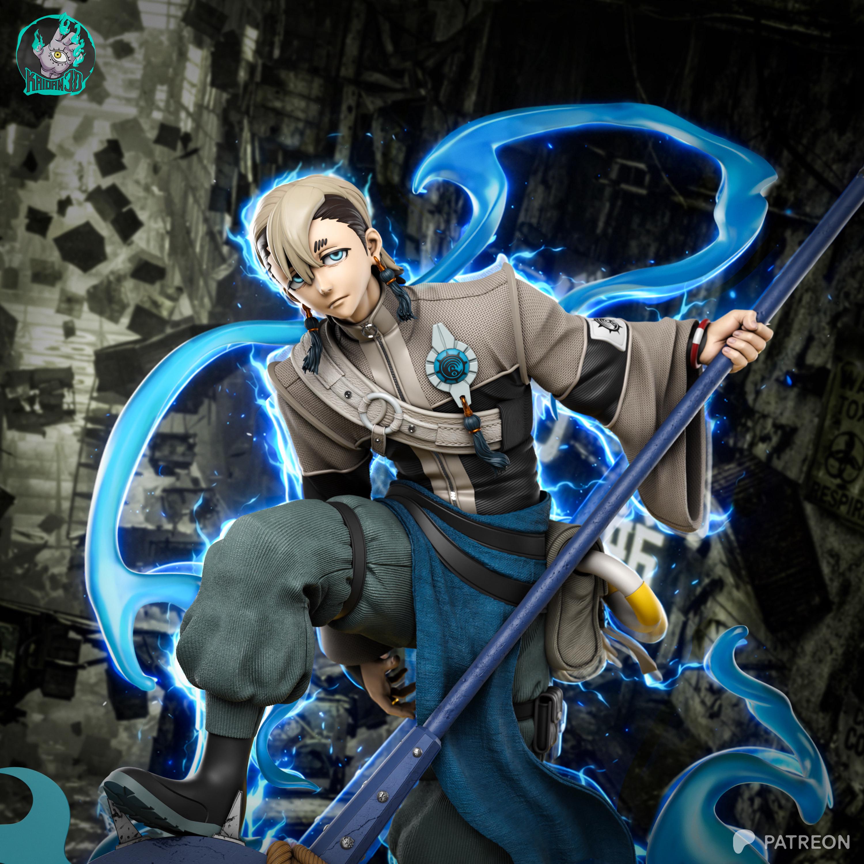 Scavenger’s Fury - Dark Anime Underground Rust Zanka Nijiku Resin Figure 16K
