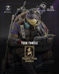 Tech Turtle - Ninja Turtle Sewer Warrior Bo Staff Genius Donatello Resin Figure 16K