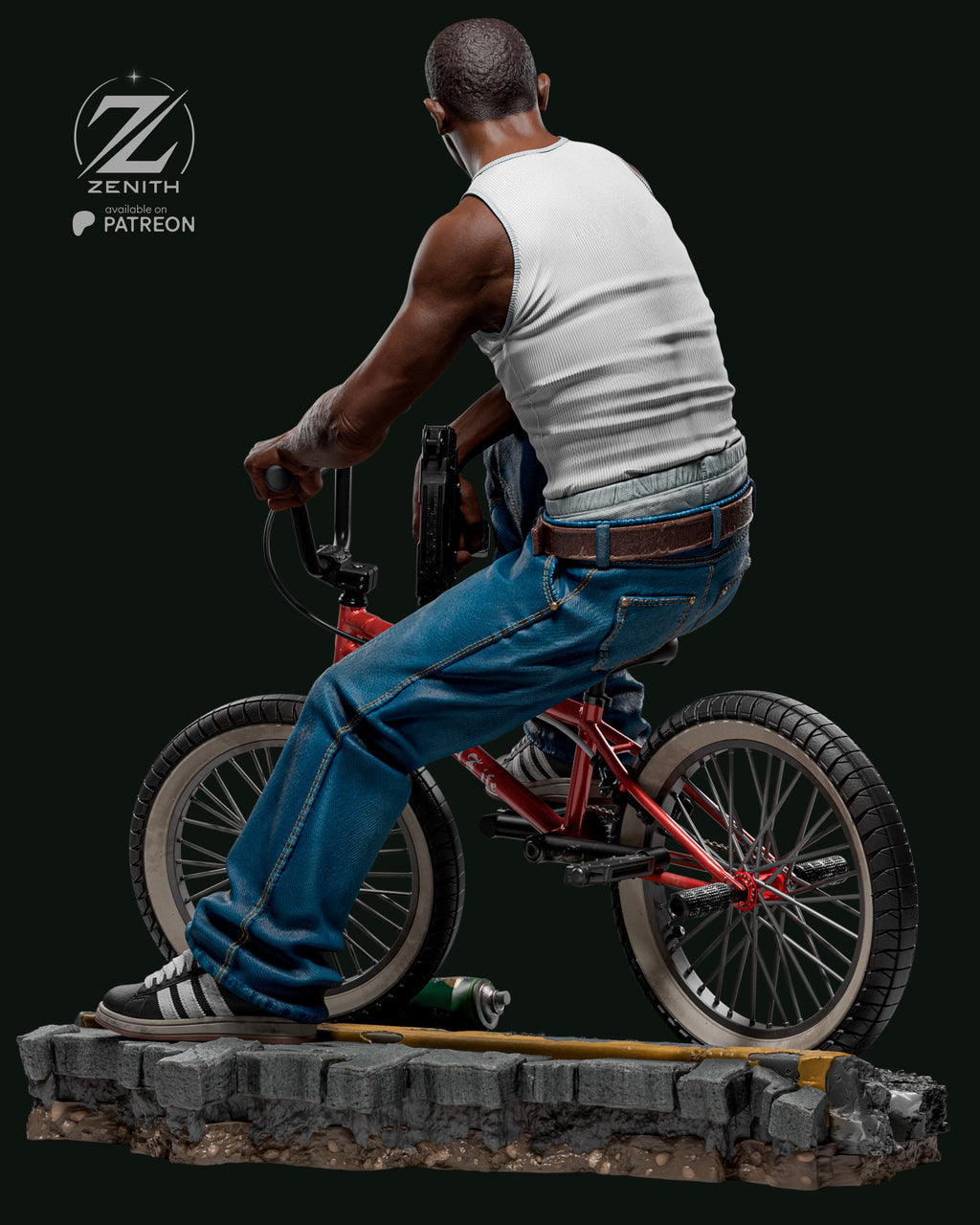 Green Street OG - Gangster Street Urban Character CJ Resin Figure 16K