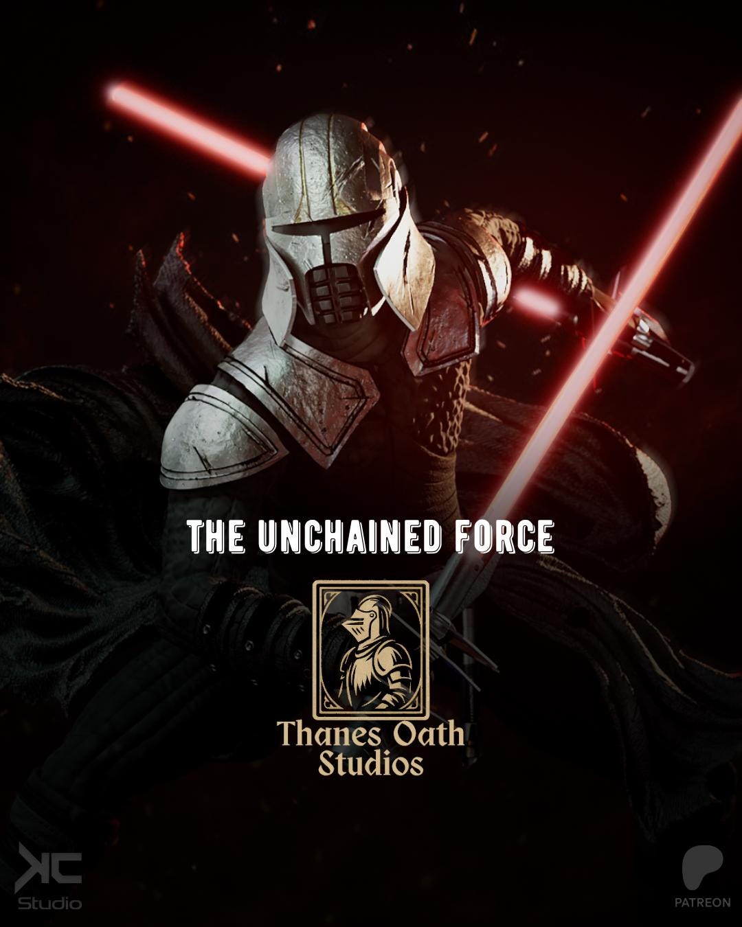 The Unchained Force - Sci-fi Warrior Unbeaten Destroyer Starkiller Resin Figure 16K