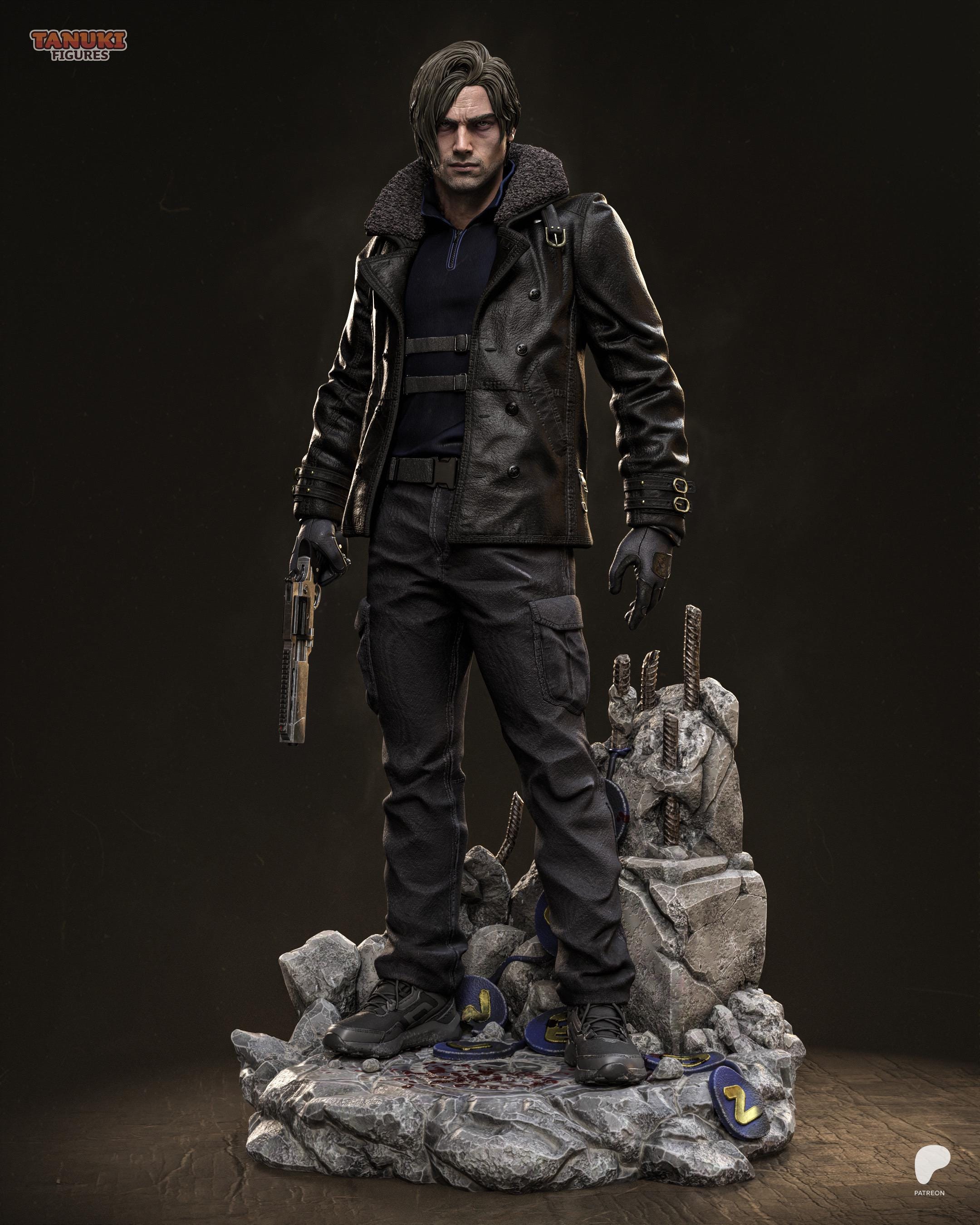 Agent Of The Dying Light - Horror Survivor Tactical Agent Leon S Kennedy Resin Figure 16K