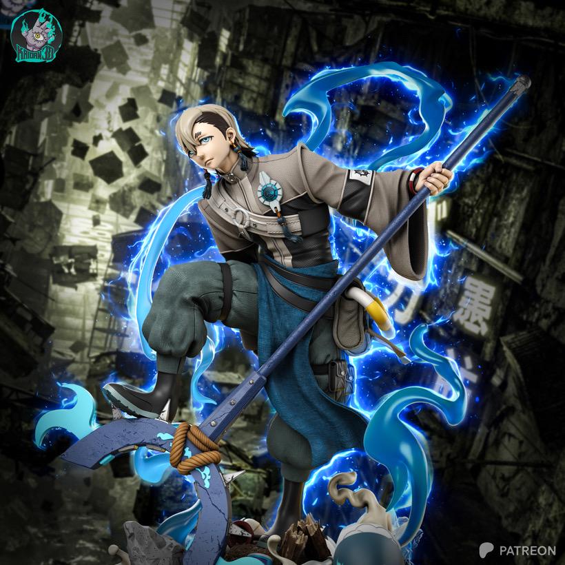 Scavenger’s Fury - Dark Anime Underground Rust Zanka Nijiku Resin Figure 16K