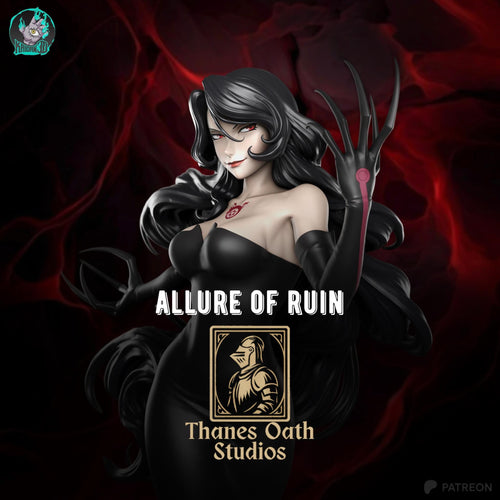 Allure Of Ruin - Anime Dark Manga Lust Resin Figure 16K