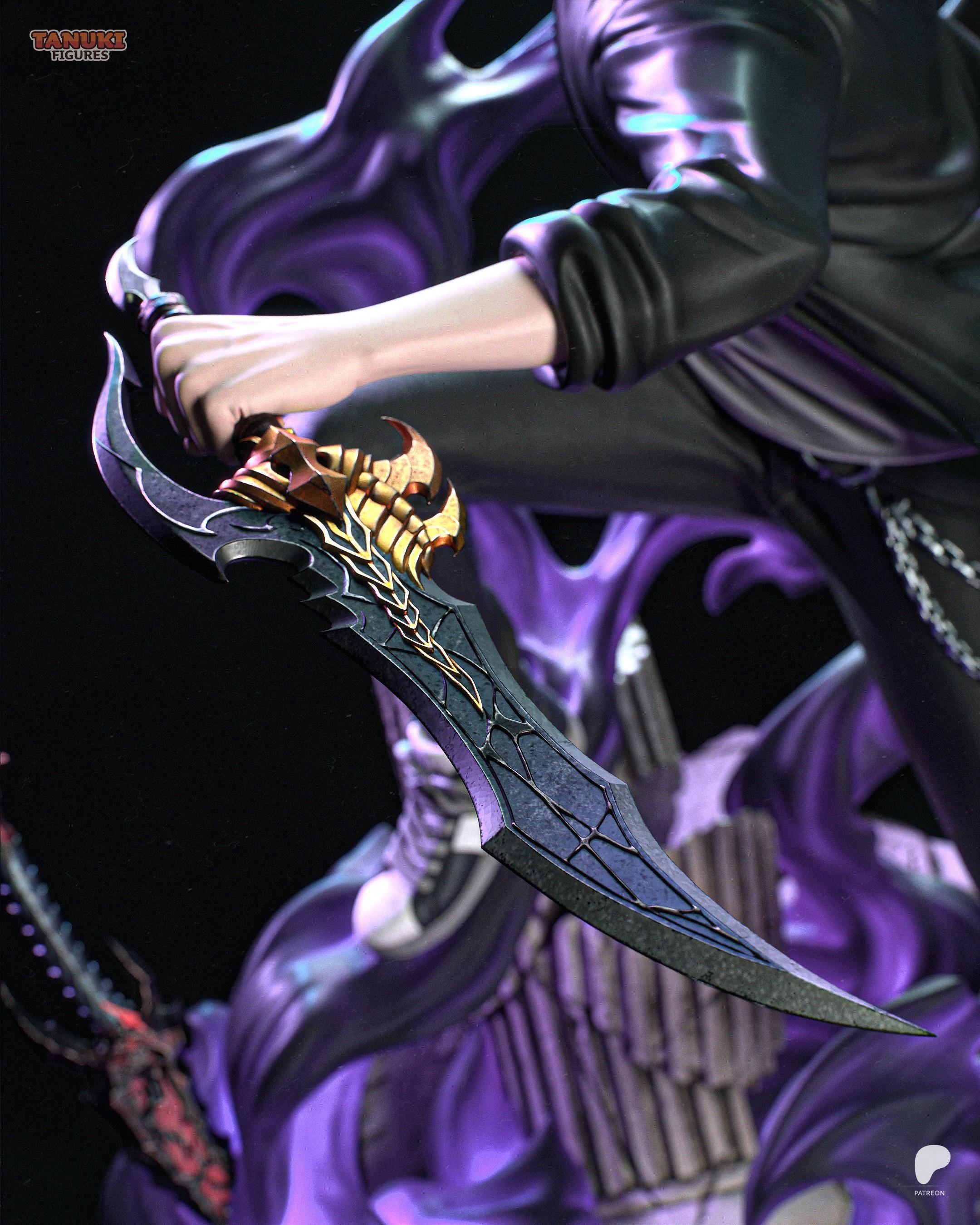 King Of Endless Shadows - Rising Power Warrior Levelling Hero Sung Jin-Woo Resin Figure 16K