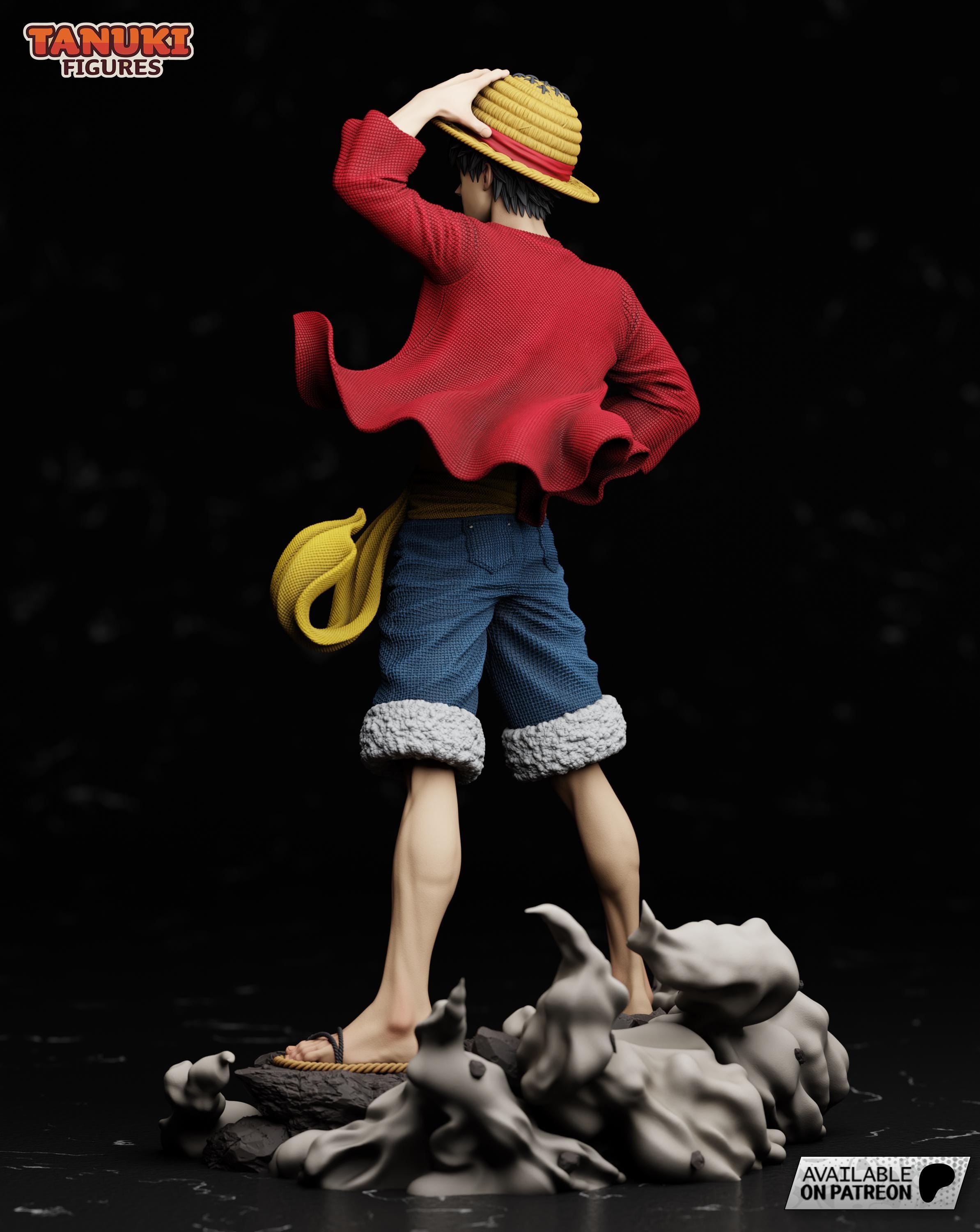 Captain Of The Boundless Sea - Pirate Captain Ocean Voyager Luffy Resin Figure 16K
