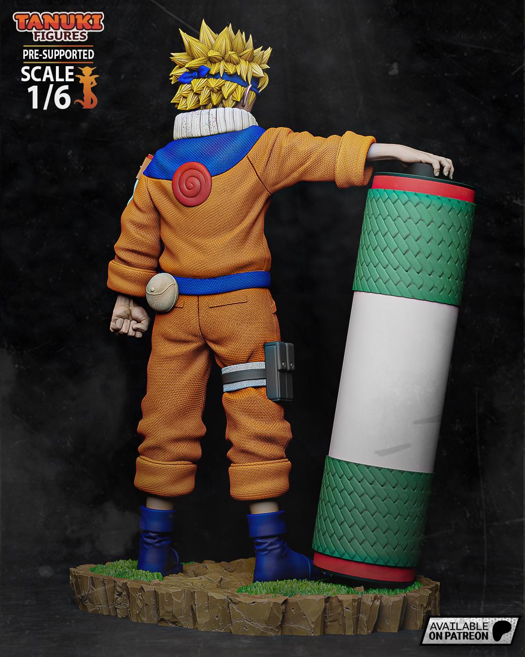 The Boy Who Became A Legend - Ninja Warrior Determined Fighter Naruto Resin Figure 16K