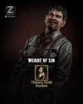 Weight Of Sin - Grimdark Fantasy Brooding Villian Cursed Remmick Resin Figure 16K