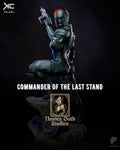 Commander Of The Last Stand - Sci-fi Hero Space Commander Armoured Warrior Commander Shepard Resin Figure 16K