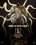 Wings Of Faith & Ruin - Angel Warrior Dark Fantasy Divine Gothic Armour Resin Figure 16K