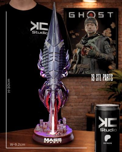 Harbinger Of The Cycle - Sci-Fi Machine Villain Cosmic Horror Sovereign Resin Figure 16K