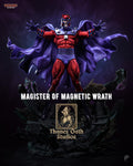 Master Of Magnetic Wrath - Metal Manipulator Armored Warlord Magneto Resin Figure 16K