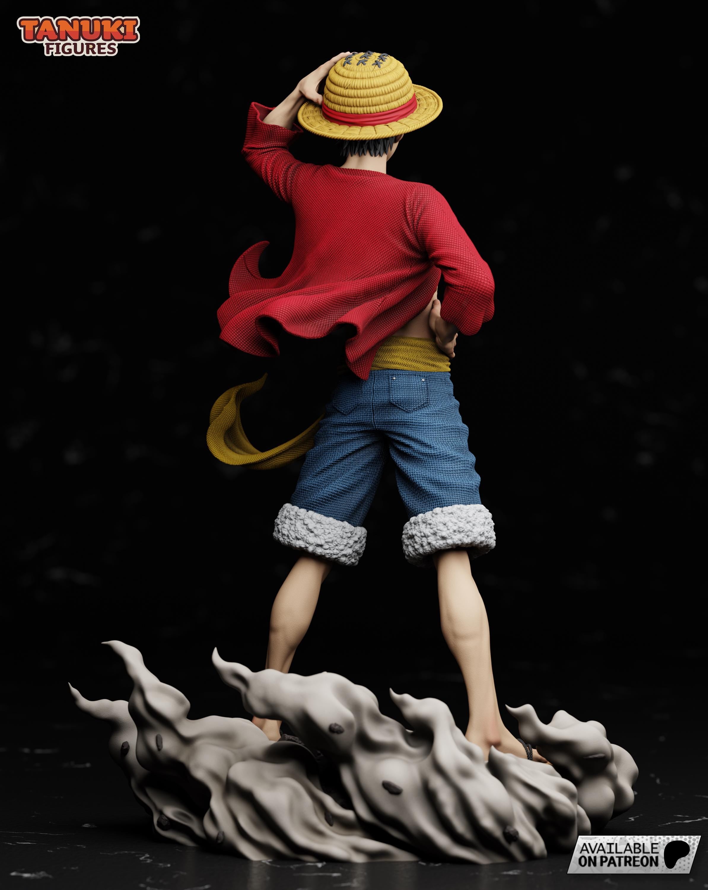 Captain Of The Boundless Sea - Pirate Captain Ocean Voyager Luffy Resin Figure 16K