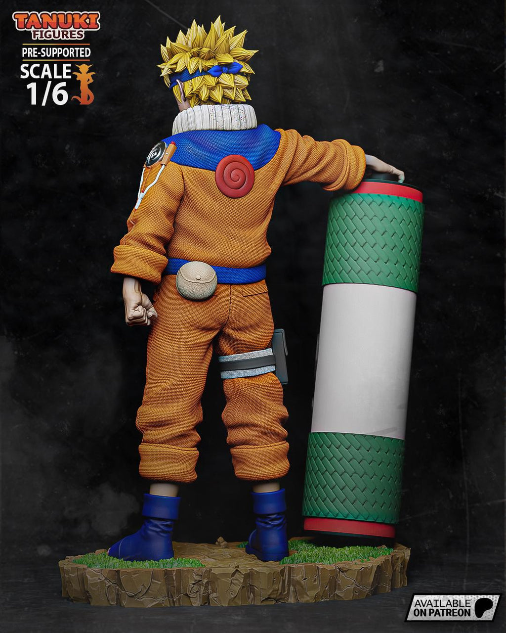 The Boy Who Became A Legend - Ninja Warrior Determined Fighter Naruto Resin Figure 16K