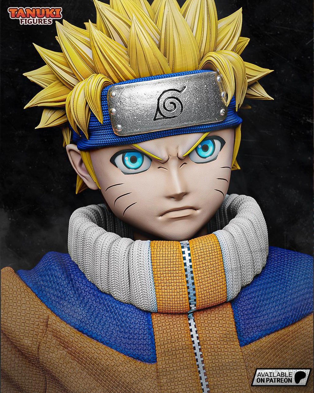 The Boy Who Became A Legend - Ninja Warrior Determined Fighter Naruto Resin Figure 16K
