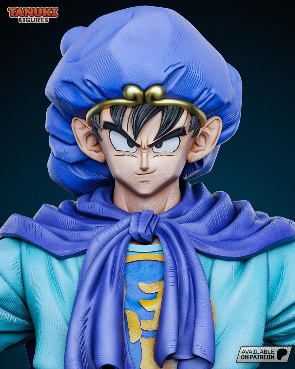 The Endless Challenger - Wandering Warrior Youthful Anime Fighter Goku Saiyuki Resin Figure 16K