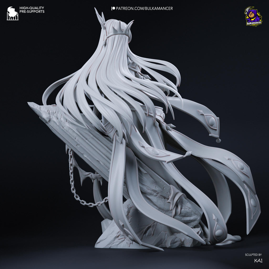 The Immortal Witch - Sci-Fi Fantasy Anime Immortal Empress C.C. Resin Figure 16K