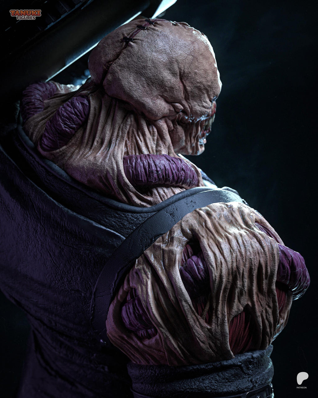 The Final Experiment - Relentless Pursuer Bio Weapon Mutant Horror Villian Nemesis Resin Figure 16K