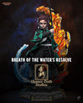 Breath Of The Water’s Resolve - Demon Killer Water Breathing Anime Swordsman Tanjiro Kamado Resin Figure 16K