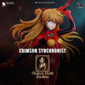 Crimson Synchronist - Anime Female Pilot Mech Asuka Langley Resin Figure 16K