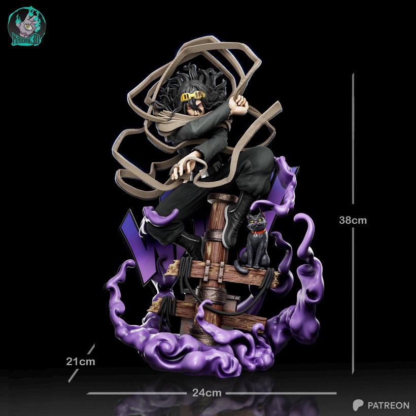 Eraser Of Legends - Underground Hero Anime Shota Aizawa Resin Figure 16K