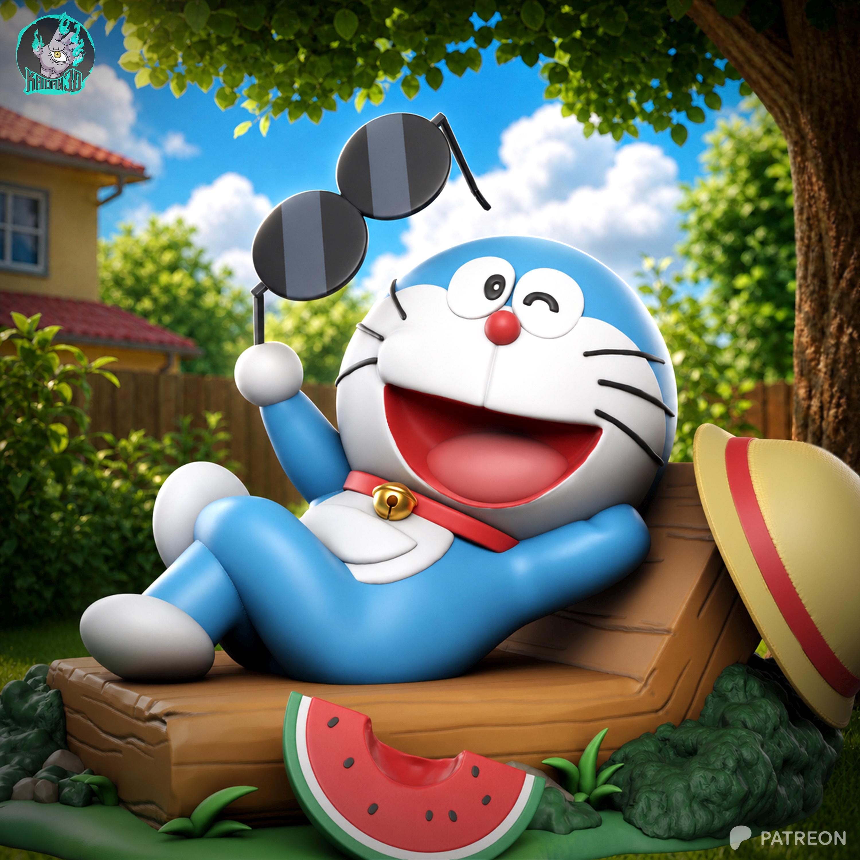 The Future Companion - Anime Companion Robot Doraemon Resin Figure 16K