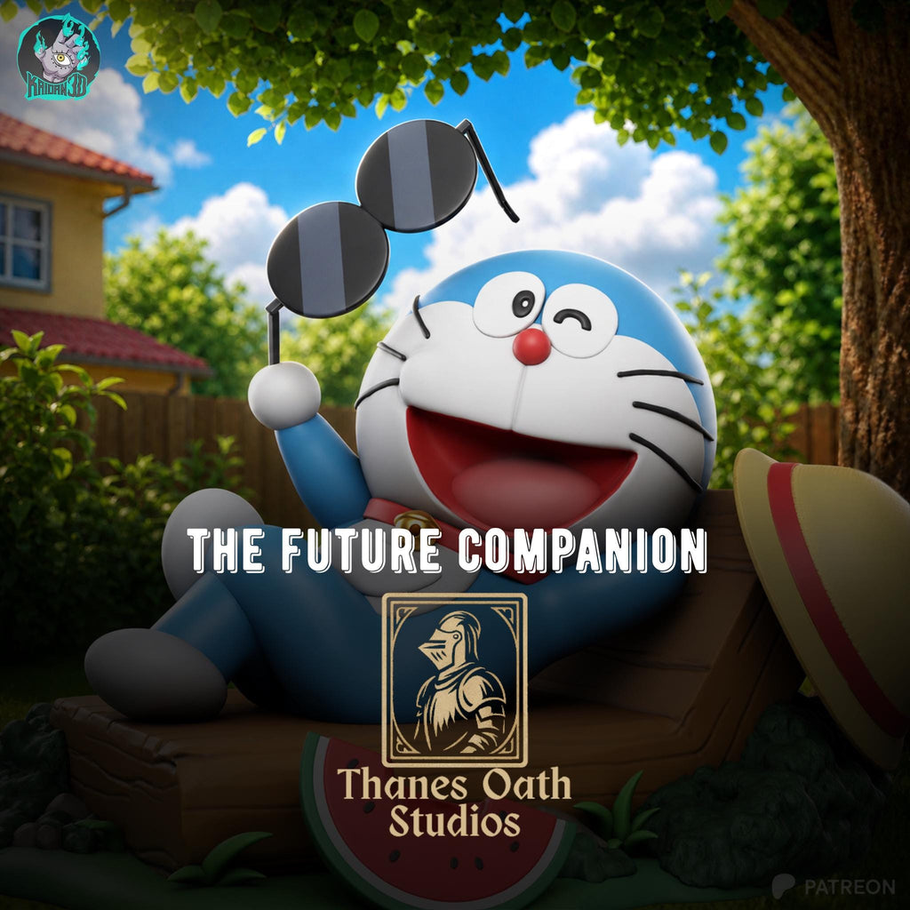 The Future Companion - Anime Companion Robot Doraemon Resin Figure 16K