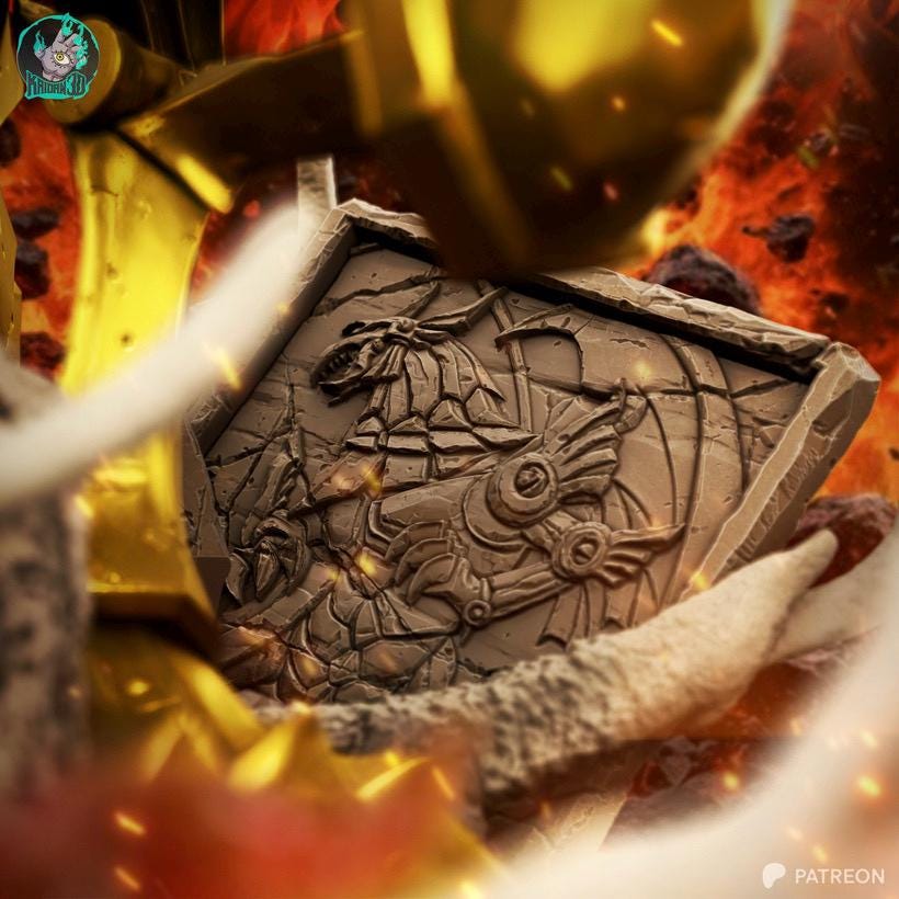 The Divine Sky Tyrant - Golden Dragon Ancient Diety The Winged Dragon Of Ra Resin Figure 16K