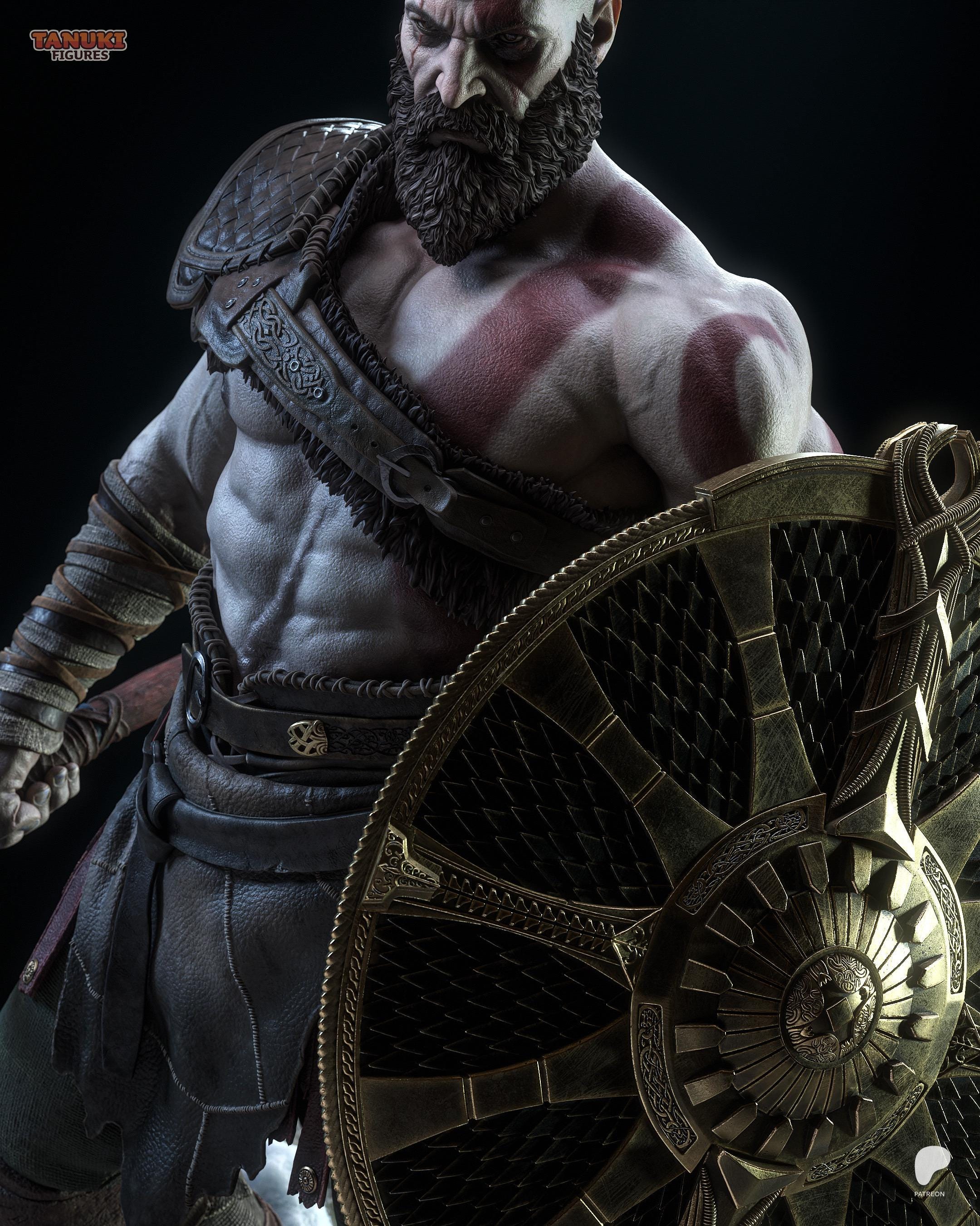 The Path Of Hope - Mythology God Pantheon Destroyer Redemption Kratos Resin Figure 16K