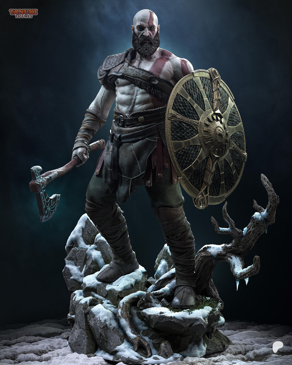 The Path Of Hope - Mythology God Pantheon Destroyer Redemption Kratos Resin Figure 16K
